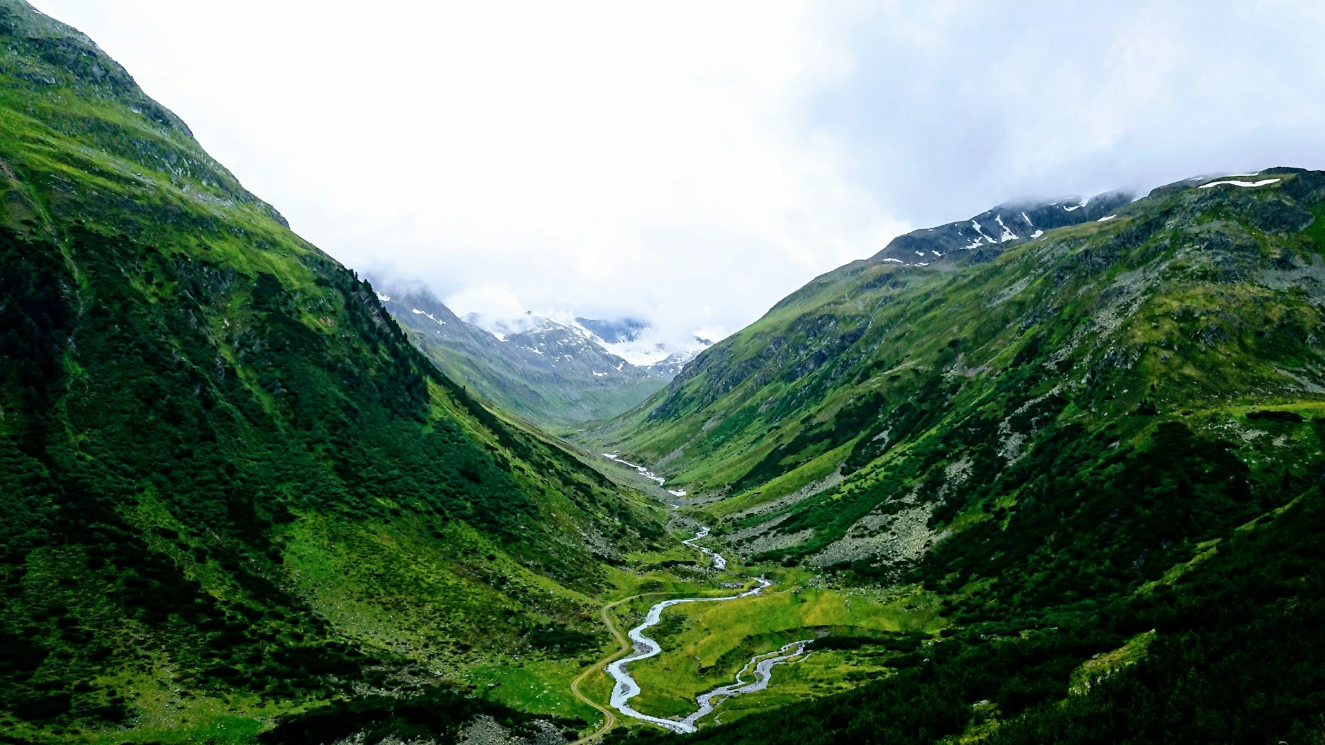 Flüela Pass scenic view